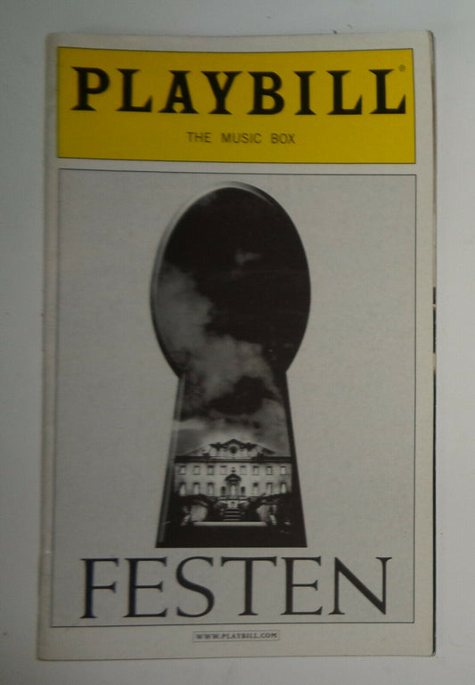 FESTEN - PLAYBILL - OPENING NIGHT: APIRL 9, 2006