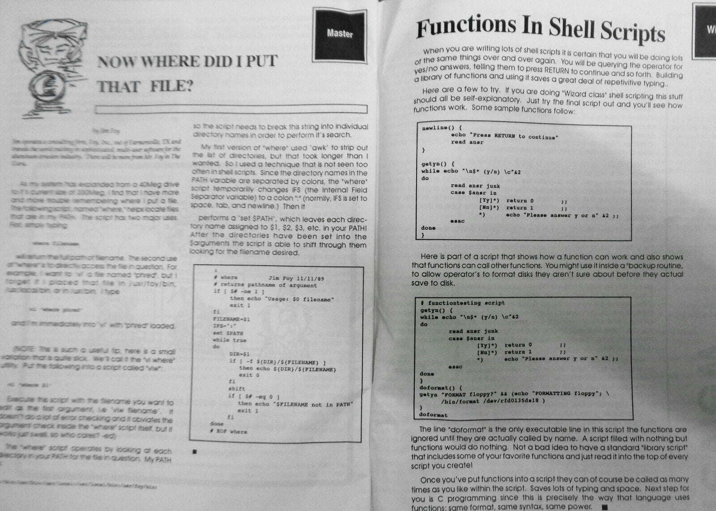 The Guru, Vol. 1, No. 1 - Introductory Issue - Journal for UNIX / XENIX Users