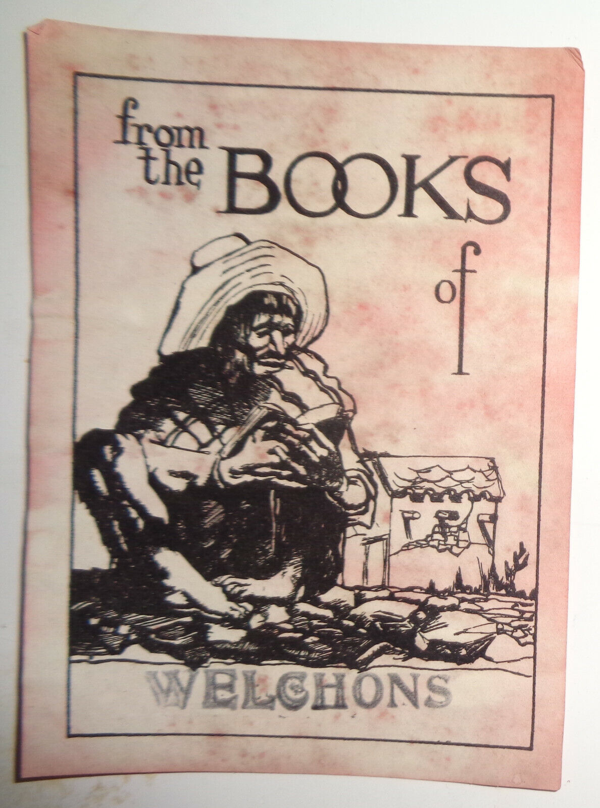 Welchons - Ex Libris Bookplate