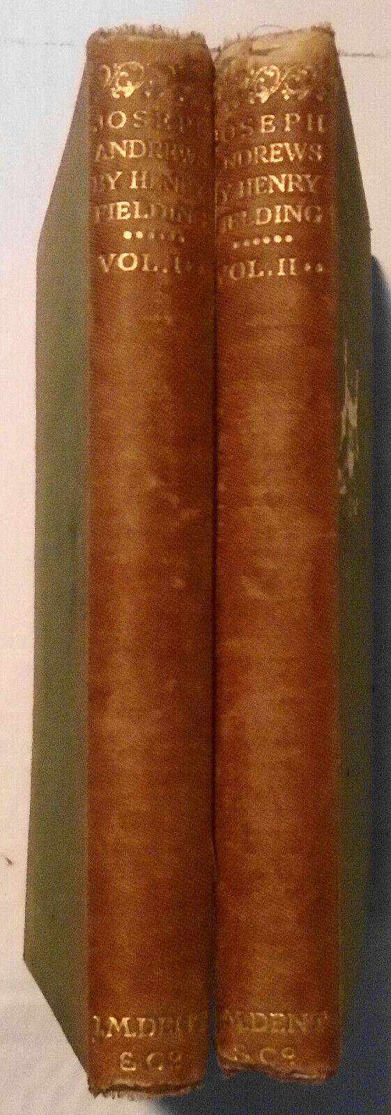 1899 Fielding: The Adventures of Joseph Andrews and his friend Mr. Abraham Adams