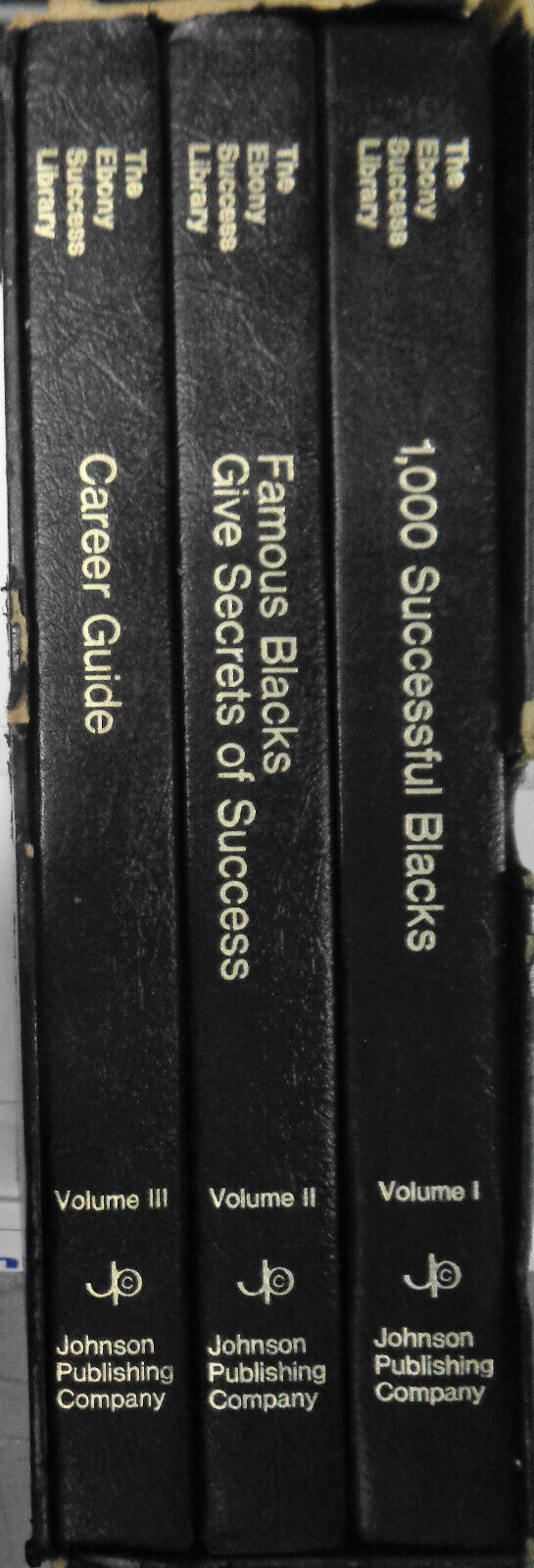 The Ebony success library. 3 Volumes Set in slipcase. 1973