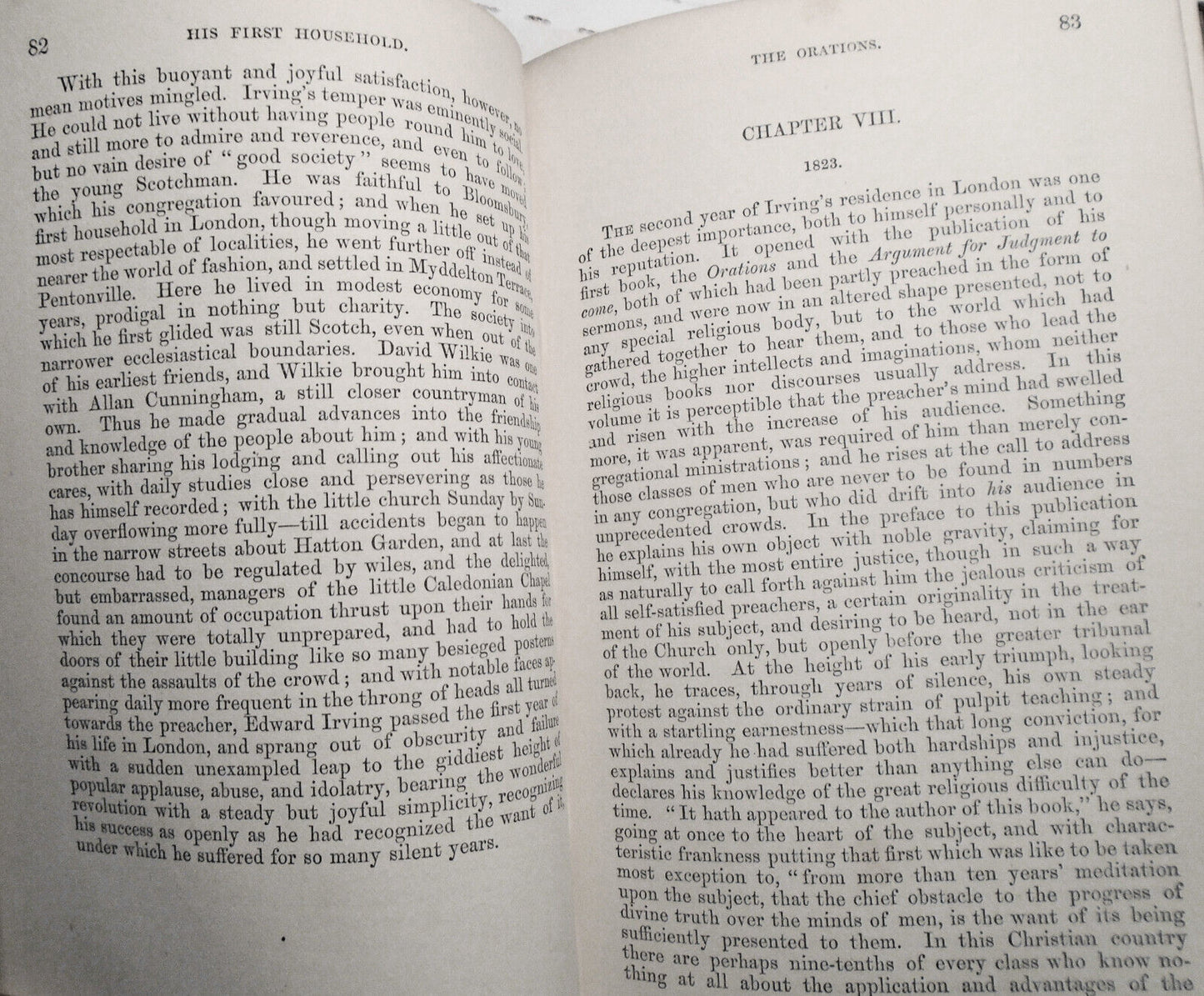 The Life of Edward Irving,  by Mrs. Oliphant. [1865]