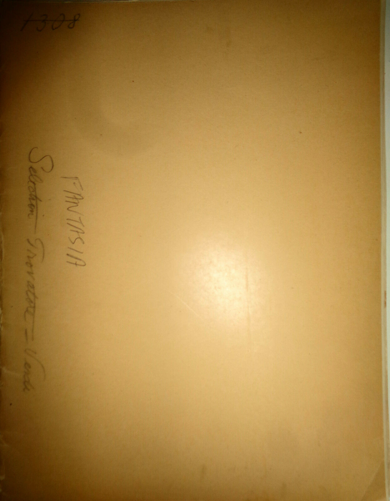 VERDI - FANTASIA - FROM IL TROVATORE - 1897, FOR ORCHESTRA