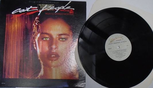 Cat People - Vinyl LP.  Original Soundtrack  David Bowie  Promo copy. Near mint